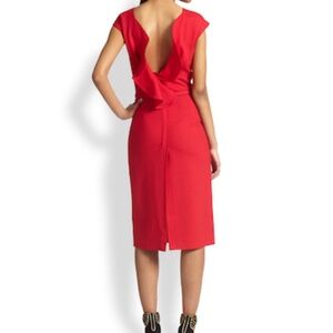 Oscar De La Renta Red Dress | Size 10